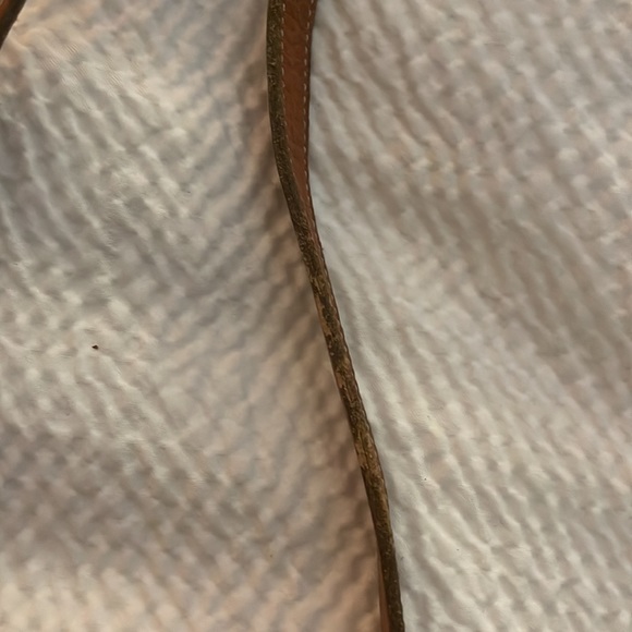 Dooney & Bourke Vintage Spectator Bag in Fir Green and Tan Leather - Picture 16 of 17